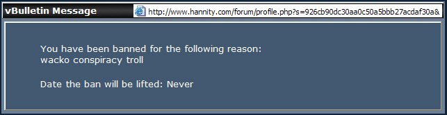Banned Message with web address superimposed for reference purposes.