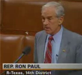 Ron Paul on oil prices responding to US/Israeli threats to bomb Iran