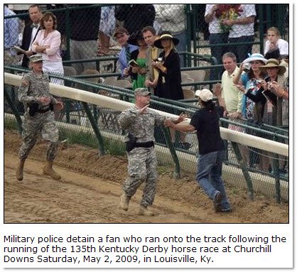 Why is the US Army now America's domestic police force?
