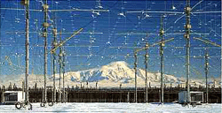 HAARP array - Alaska